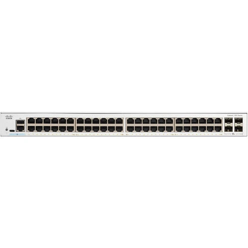 Cisco 48x 10/100/1000 Ethernet Ports, 4x 10G SFP+ Uplinks C1000-48T-4X-L