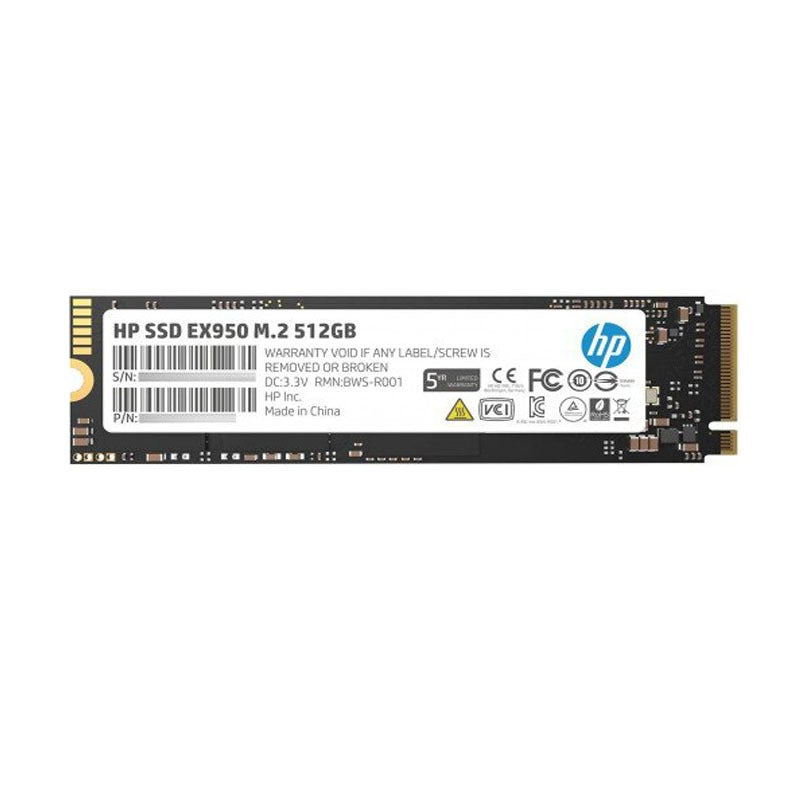 HP 2TB EX950 M.2 PCIe 3.1 x4 NVMe SSD – Reliable 3D TLC NAND Storage for Laptops & PCs – 5MS24AA#ABC
