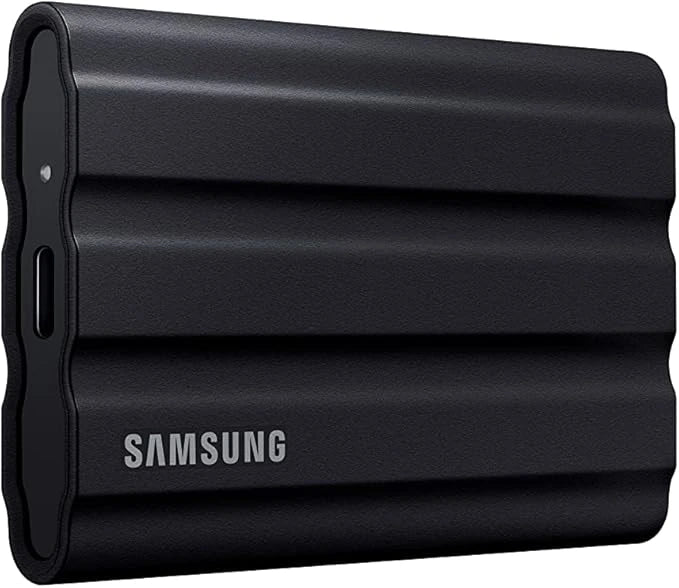 Samsung T7 Shield 2TB Portable External SSD USB 3.2 Gen 2 Rugged IP65 MU-PE2T0S/AM