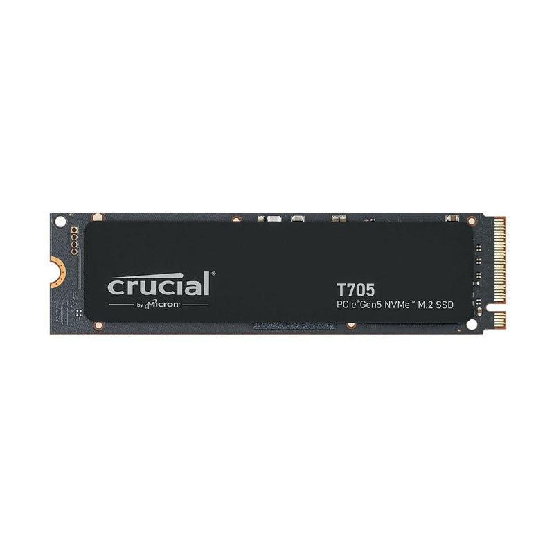 Crucial T705 2TB PCIe Gen5 NVMe M.2 SSD – Up to 14,500MB/s – Game Ready Internal Solid State Drive + 1-Month Adobe CC