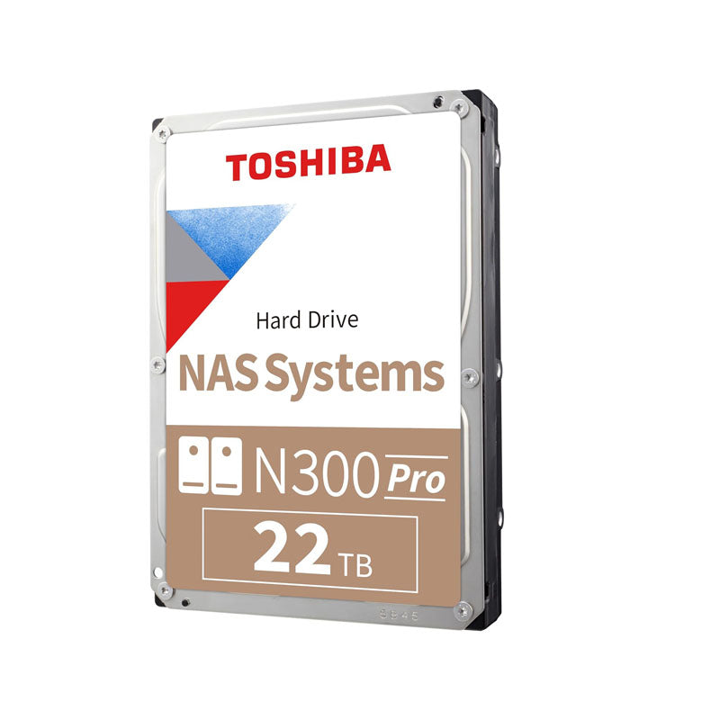 Toshiba N300 PRO 22TB Large-Sized Business NAS HDWG62CXZSTB