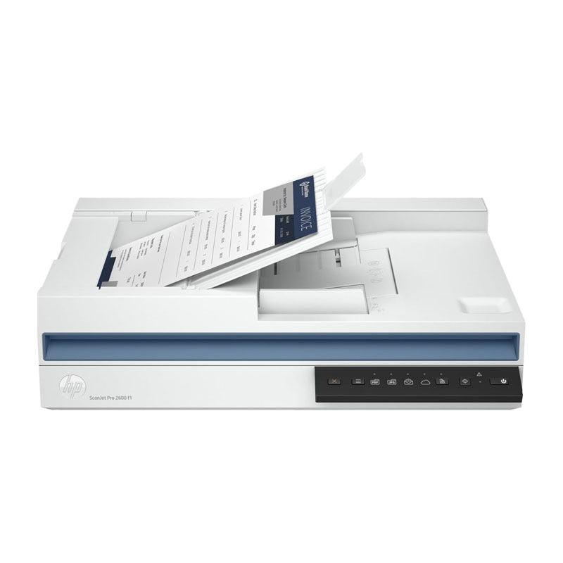 HP ScanJet Pro 2600 f1 Duplex Document Scanner – 2-Sided Flatbed + ADF, 20G05A