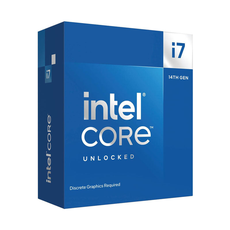 Intel Core i7-14700F Desktop Processor 20 Cores (8 P + 12 E) Up to 5.4 GHz Unlocked LGA1700