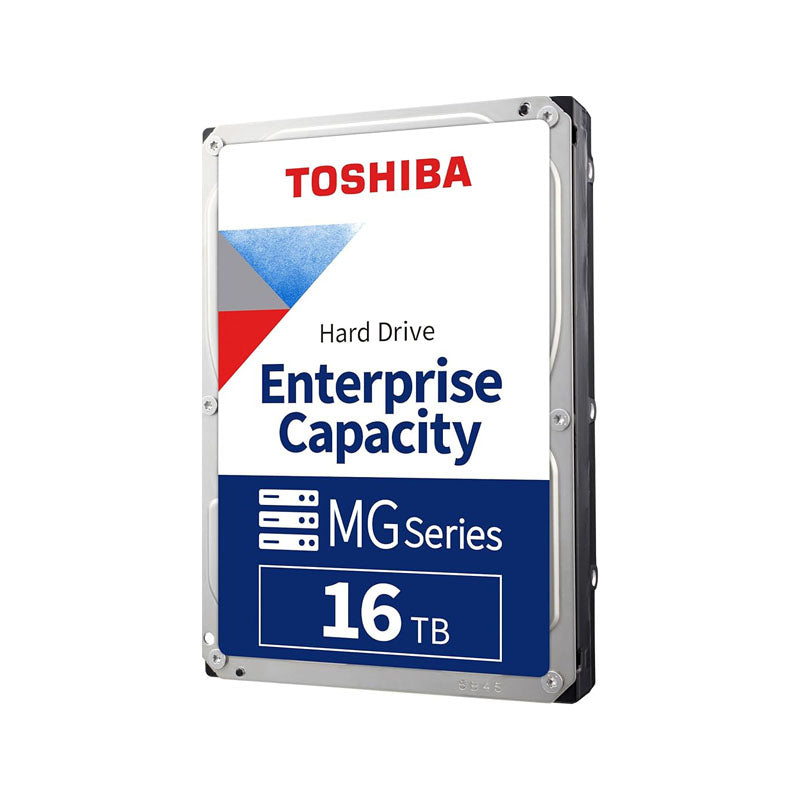 Toshiba MG08ACA16TE – 16TB Enterprise Capacity 3.5" Internal Hard Drive – 7200 RPM, SATA III 6Gb/s, 512MB Cache