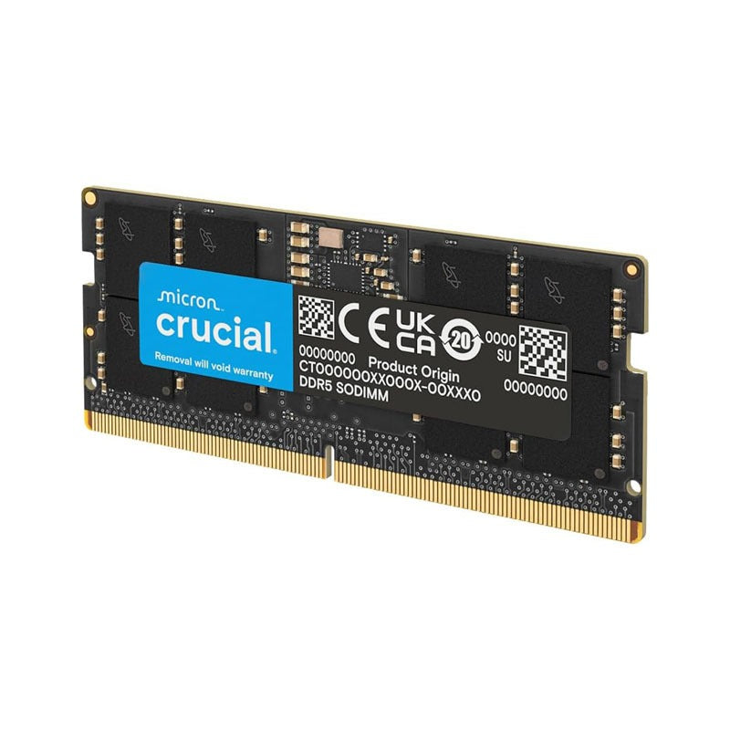 Crucial DDR5 8GB Laptop Module 5600MHz CT8G56C46S5 – Compatible with Intel 13th Gen & AMD Ryzen 6000