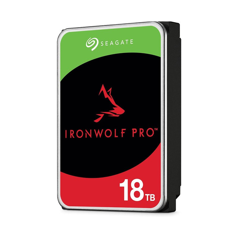 ST18000NT001 – Seagate 18TB IronWolf Pro NAS Internal Hard Drive – 7200 RPM, SATA 6Gb/s, 256MB Cache, 3.5" HDD