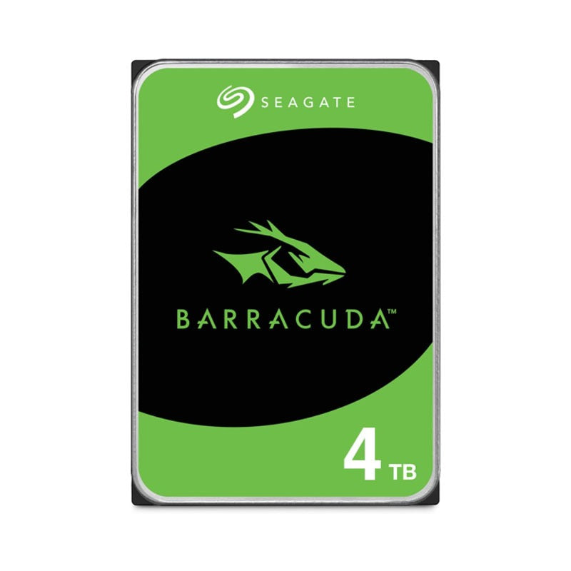 Seagate 4TB BarraCuda SATA 6Gb/s 256MB Cache 3.5-Inch Internal Hard Drive – ST4000DM004