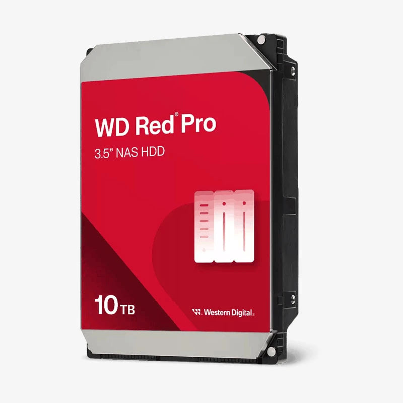 WD Red Pro 10TB NAS Internal HDD – 7200RPM, SATA 6Gb/s, 512MB Cache, CMR, 3.5” – WD103KFBX