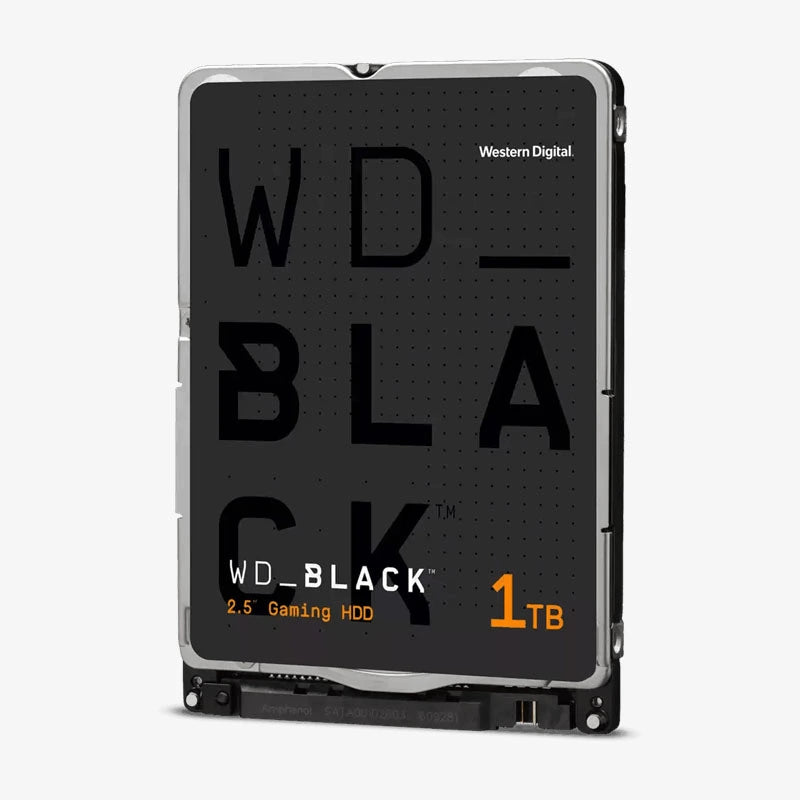 WD10SPSX 1TB WD Black 2.5" Performance HDD – SATA 6Gb/s 7200 RPM with 64MB Cache for Laptops & Gaming Systems