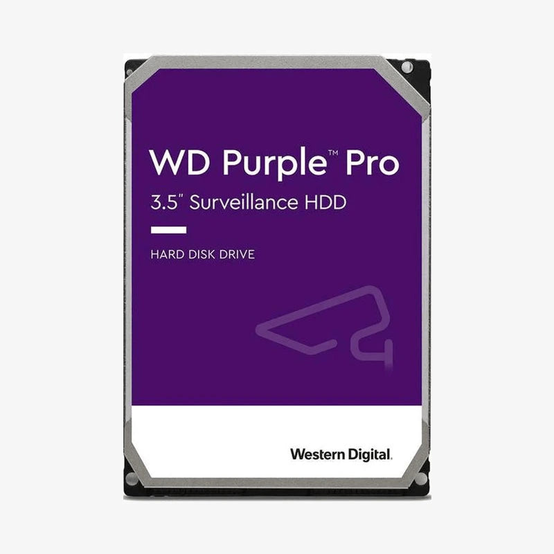 Western Digital WD121PURP 12TB Purple Surveillance Hard Drive – 3.5" SATA 6Gb/s, 5400 RPM, 256MB Cache