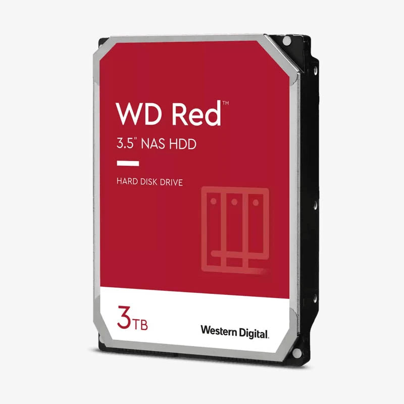 WD30EFAX 3TB WD Red NAS HDD – 3.5" SATA 6Gb/s 5400 RPM with 64MB Cache for Network Attached Storage Systems