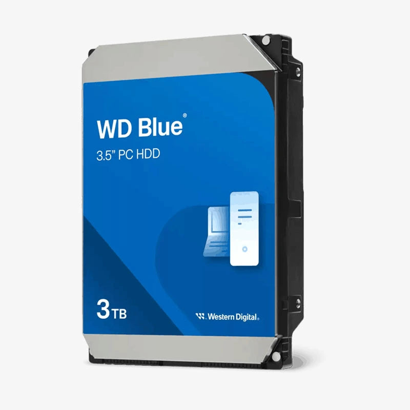 WD30EZRZ 3TB WD Blue HDD – 3.5" SATA 6Gb/s 5400 RPM with 64MB Cache for Desktop & Everyday Computing