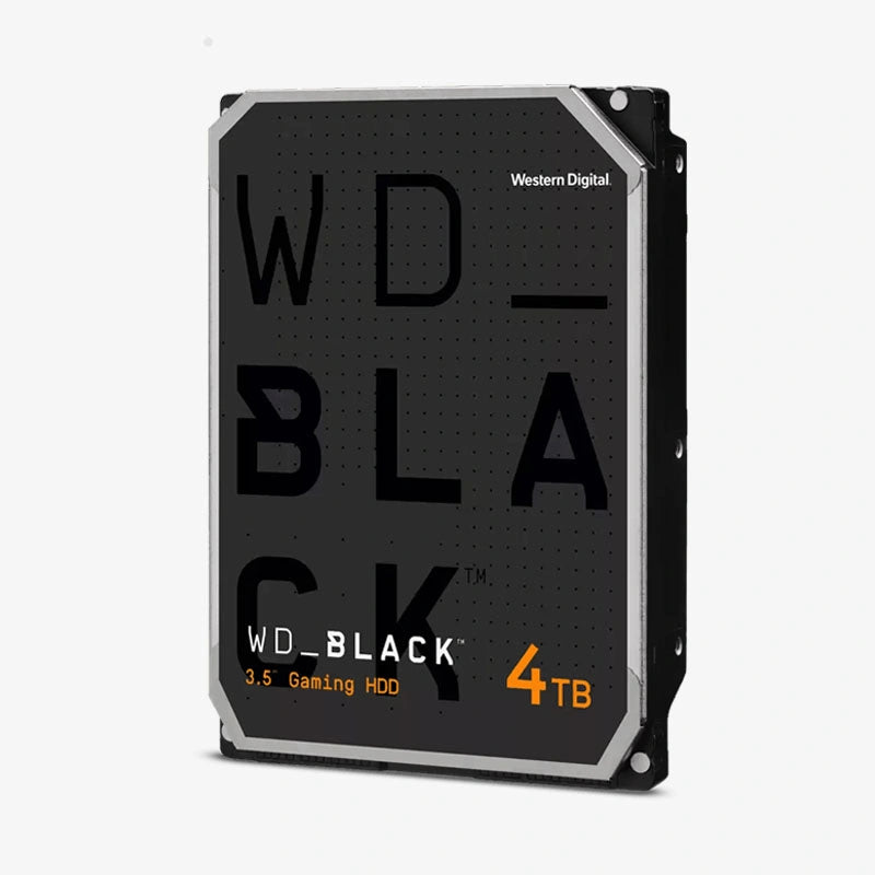Western Digital 4TB WD Black Gaming Internal Hard Drive HDD - 7200 RPM, SATA 6 Gb/s, 256 MB Cache, 3.5" - WD4006FZBX