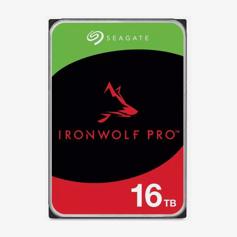 ST16000NT001 Seagate IronWolf Pro 16TB NAS Hard Drive – 7200 RPM, SATA 6Gb/s, 256MB Cache, 3.5 HDD for RAID & Network Storage