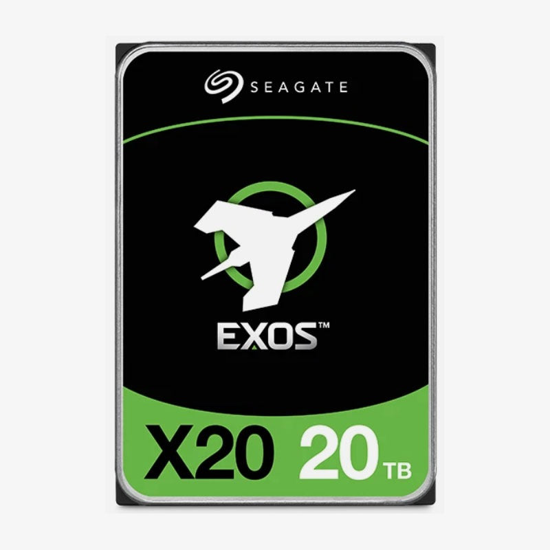 ST20000NM007D – Seagate Exos X20 20TB Internal Hard Drive – 7200 RPM, SATA 6Gb/s, 512MB Cache, 3.5"" HDD
