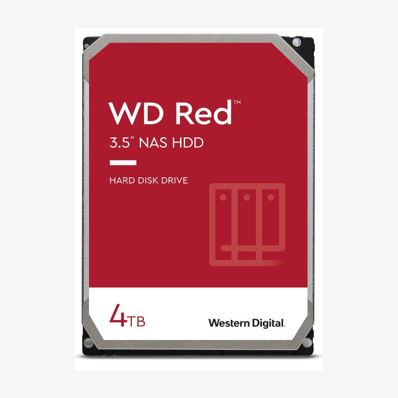 Western Digital 4TB Red NAS Internal Hard Drive 5400 RPM, SATA 6 Gb/s, SMR, 256MB Cache, 3.5 HDD WD40EFAX