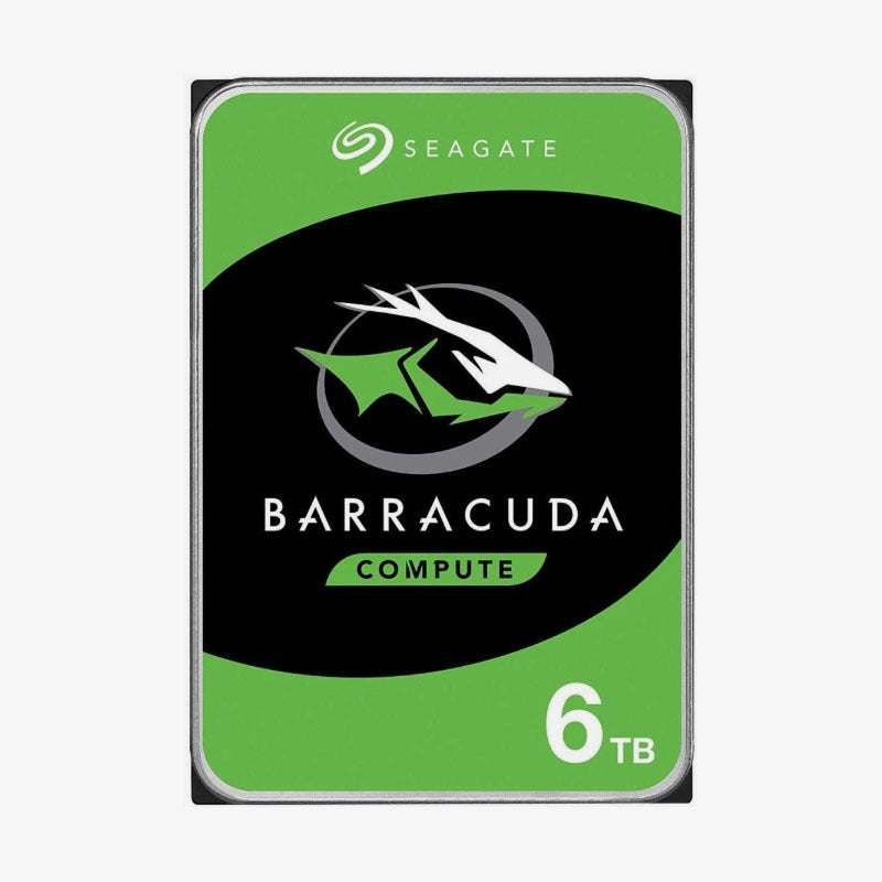 Seagate BarraCuda 6TB 5.4K 6G 256 3.5" SATA HARD DRIVE - ST6000DM003