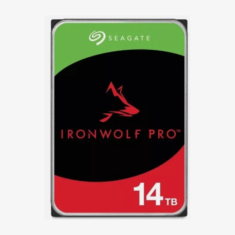ST14000NE0008 – Seagate IronWolf Pro 14TB NAS RAID Internal Hard Drive – 7200 RPM, SATA 6Gb/s, 3.5-inch for RAID Network Attached Storage