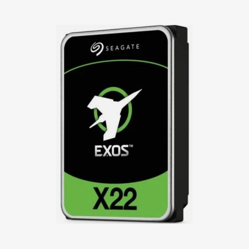 ST22000NM001E – Seagate Exos X22 22TB Enterprise Hard Drive – 7200 RPM, SATA 6Gb/s, 3.5" HDD for Data Centers and Hyperscale Storage