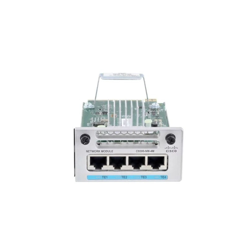Cisco C9300-NM-4M – 4-Port Multigigabit Network Module for Cisco Catalyst 9300 Series USED