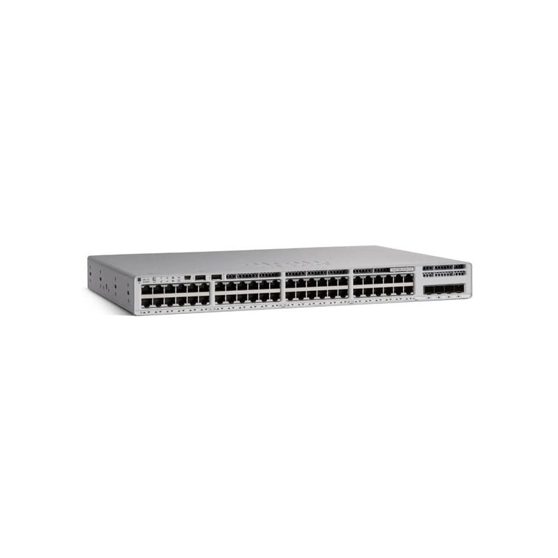 Cisco C9200L-48P-4X-E High-Density 48-Port PoE+ Layer 3 Switch with 10G Uplinks – Advanced Enterprise-Access Solution used
