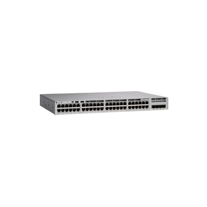 Cisco C9200L-48T-4G-A 48-Port Gigabit Layer 3 Access Switch with 4x 1G SFP Uplinks – Reliable Network Performance for Business Scalability used