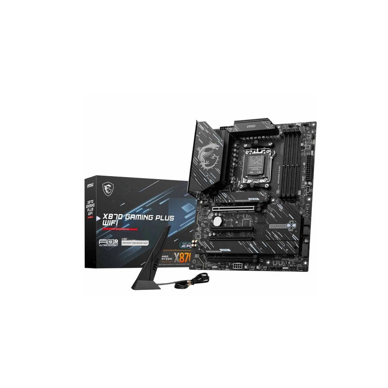 MSI X870 GAMING PLUS WIFI AM5 AMD X870 SATA 6Gb/s ATX Motherboard