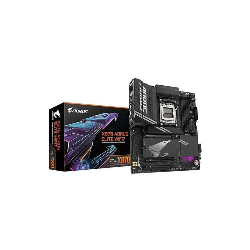 Gigabyte X870 AORUS Elite WIFI7 AMD AM5 LGA 1718 Motherboard