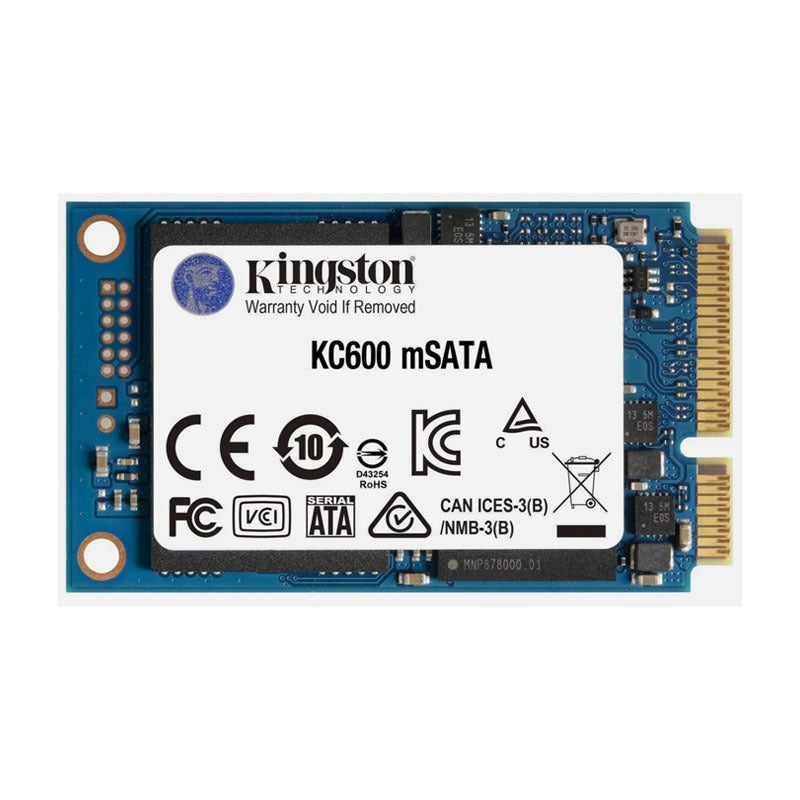 Kingston KC600 256GB mSATA SSD SKC600MS/256G SATA III 6Gb/s Internal Solid State Drive