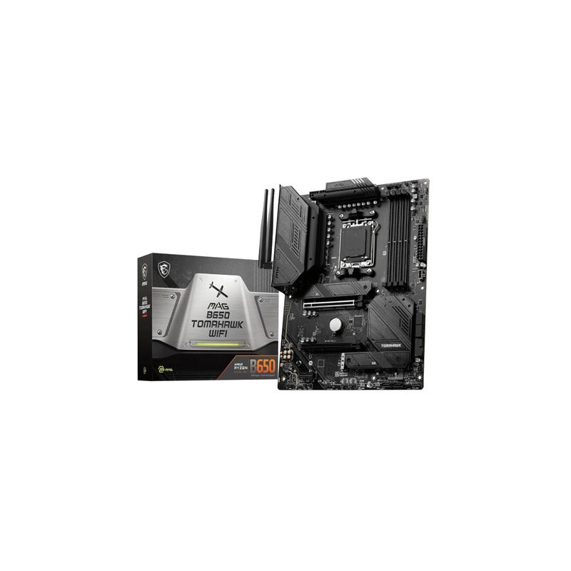 MSI B650 AM5 ATX Motherboard – DDR5, PCIe 4.0, USB 3.2, 2.5G LAN, WiFi 6E Ready