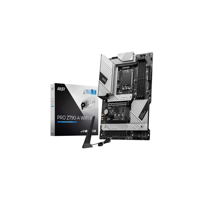 MSI PRO Z790-A MAX WiFi ATX Motherboard – LGA1700, DDR5, PCIe 5.0, WiFi 7 Ready