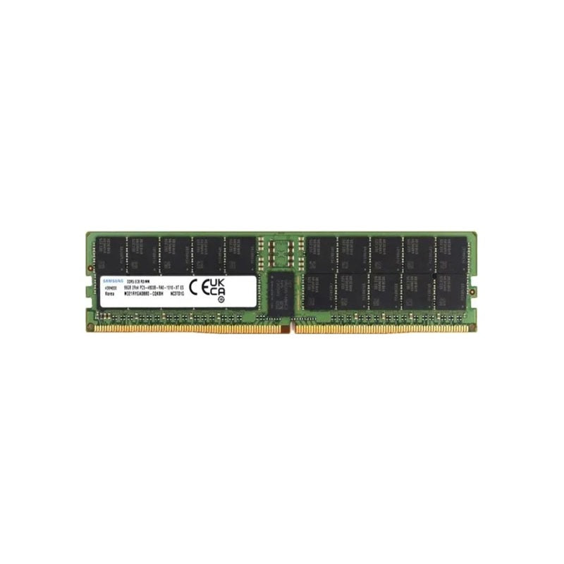 Samsung 96GB DDR5 4800MHz PC5-38400 ECC RDIMM 2Rx4 (EC8 10x4) Dual Rank 1.1V Registered DIMM 288-Pin Server RAM Memory M321RYGA0BB0-CQK (Used)
