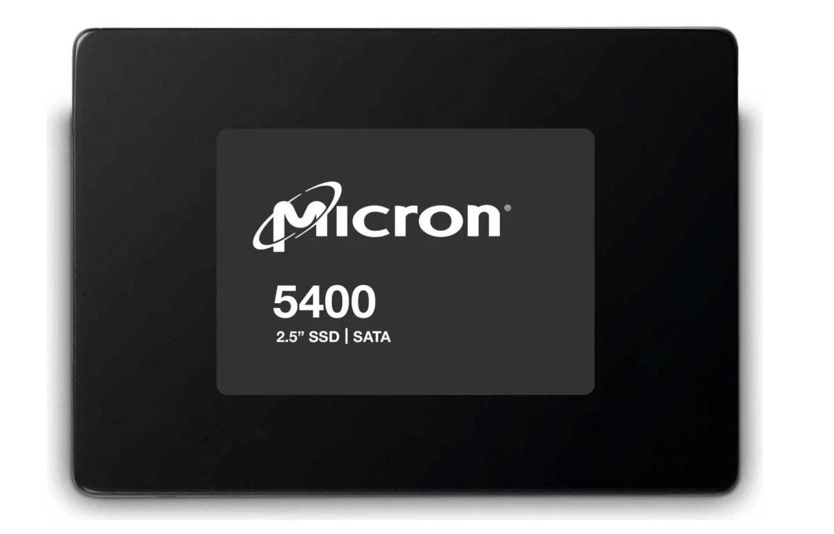 Micron 5400 3.84TB SATA III 6Gb/s Enterprise 2.5" SSD Solid State Drive MTFDDAK3T8TGA-1BC1ZABYYR