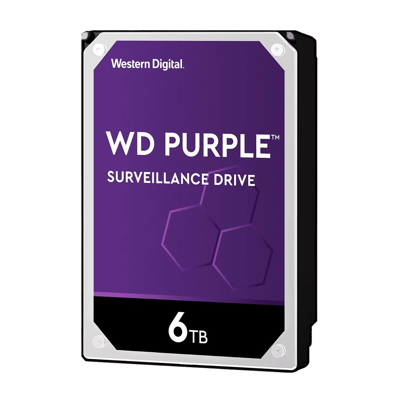 Western Digital 6TB WD Purple Surveillance Internal Hard Drive HDD - SATA 6 Gb/s, 256 MB Cache, 3.5" - WD64PURZ