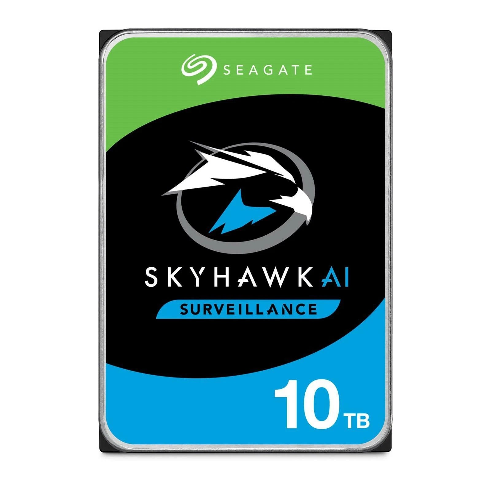 Seagate 10TB Skyhawk Surveillance Internal Hard Drive – SATA 6Gb/s, 256MB Cache, 3.5 HDD ST10000VE001