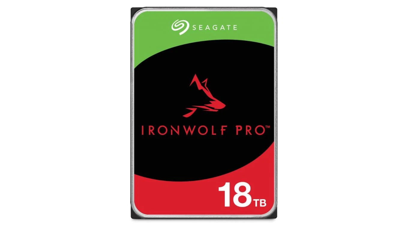 ST18000NT001 – Seagate 18TB IronWolf Pro NAS Internal Hard Drive – 7200 RPM, SATA 6Gb/s, 256MB Cache, 3.5" HDD